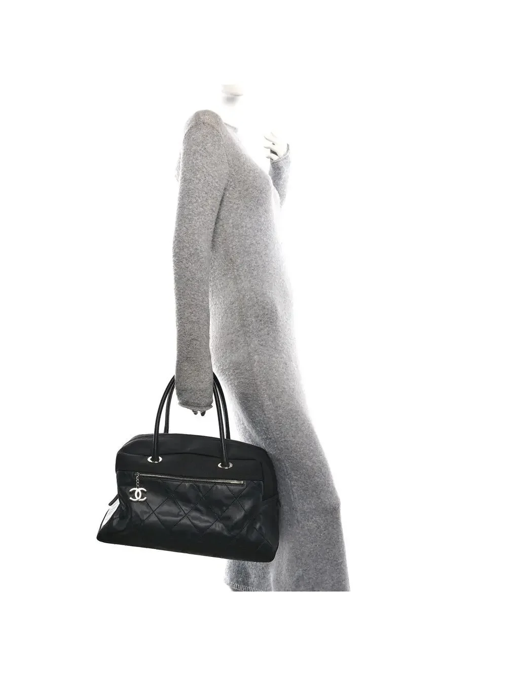 Chanel Coated Canvas Quilted Paris #329540C19B